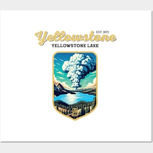 USA - NATIONAL PARK - YELLOWSTONE - Yellowstone Lake - 6 Posters and Art